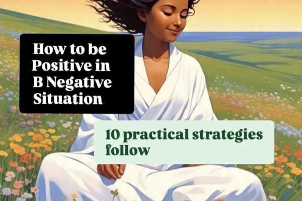 10 Practical Strategies How to be Positive in Negative Situation 