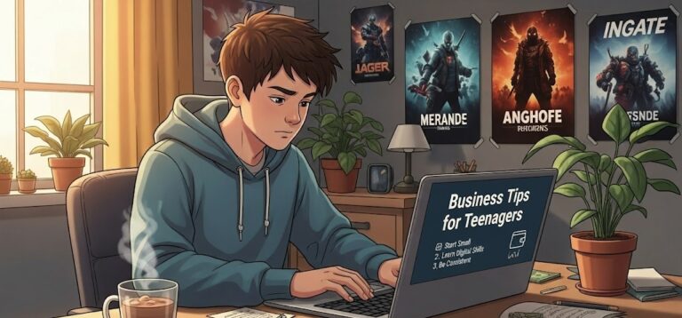 business tips ideas for teenagers
