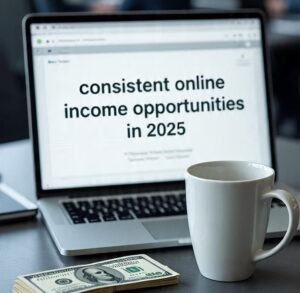 Start Your Consistent Online Income Journey Today!"
